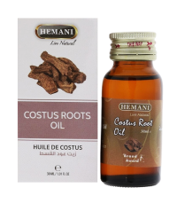Huile de racine de Kostus de Hemani pressée à froid 30 ml