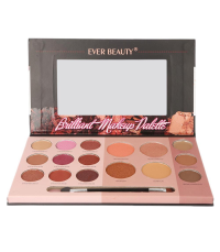 Palette de maquillage Ever Beauty Brilliant 16 nuances différentes