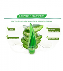 Gel D'Aloe Vera Hydratant Naturel Apaisant Pour La Peau