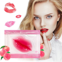Masque à lèvres en Cristal de Collagène Rose