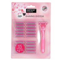 Sence Razors Pour Femmes avec 19 Recharges