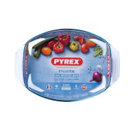 Pyrex Plat à four ovale en verre 3927cm Irrésistible