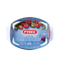 Pyrex Plat à four ovale en verre 3927cm Irrésistible