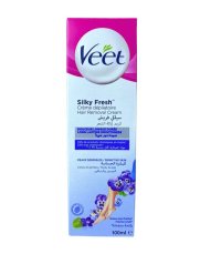 Veet Crème Dépilatoire Silk & Fresh Peaux Sensibles 100ml