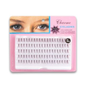 La Charme Set de100 faux cils individuels noirs naturels 10mm