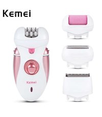 Kemei 4en1 KM-2530 Épilateur de cheveux Rechargeable