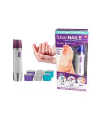 Naked Nails outil de manucure électronique by Finishing Touch Système de soin des ongles