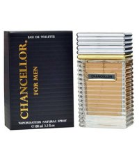 Paris Bleu Chancellor est un parfum Fougère Orientale pour homme. Charmant et élégant, Chancellor est un parfum sophistiqué et enivrant au sillage magnétique et sensuel Chancellor est un parfum frais et masculin qui s’ouvre sur des notes pétillantes et juteuses de Mandarine, de Pomme et de Pamplemousse. Il évolue vers un cœur aux facettes florales et aromatiques de Fleur d’Oranger et de Lavande, laissant un sillage chaud et boisé, subtilement musqué, mariant Bois de Gaïac, Fève Tonka et Ambrox.