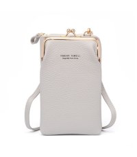 Petit Sac à Bandoulière En Cuir PourFemme grise