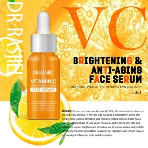 Dr Rashel Sérum Visage Vitamine C Eclaircissant Anti-âge 50ml