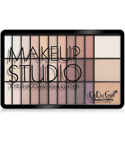 Palette De Fards À Paupières Et Surligneurs Dodo Girl Makeup Studio