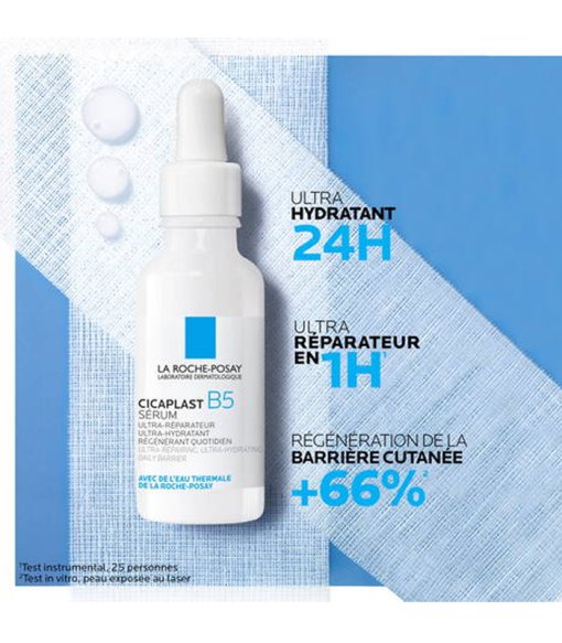 La Roche Posay Cicaplast B5 Sérum À La Vitamine B5 Ultra-Concentré 30Ml