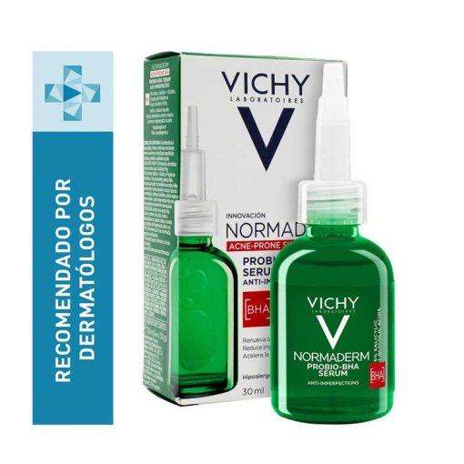 Sérum Vichy Normaderm Probio-Bha Anti-Imperfections 30Ml - Traitement Des Peaux Acnéiques Et Imperfections