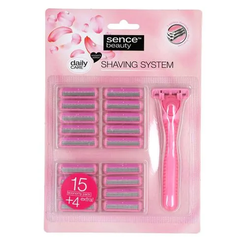 Sence Razors Pour Femmes avec 19 Recharges – Image 1