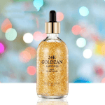 24k Goldzan Ampoule 99,9% Sérum d'essence pour le visage en or pur
