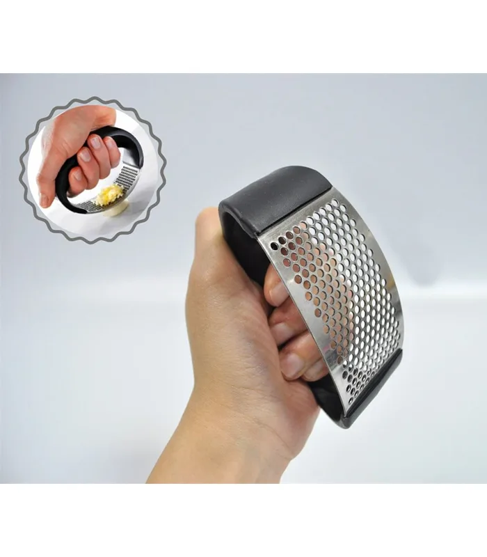 Broyeur râpe d'ail rubis en acier inoxydable – Image 2