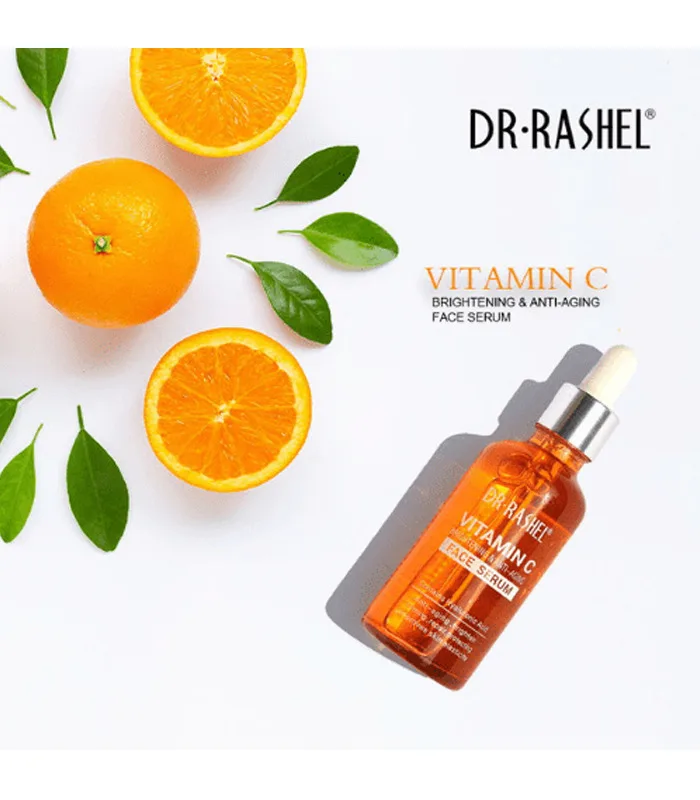 Dr Rashel Sérum Visage Vitamine C Eclaircissant Anti-âge 50ml – Image 2