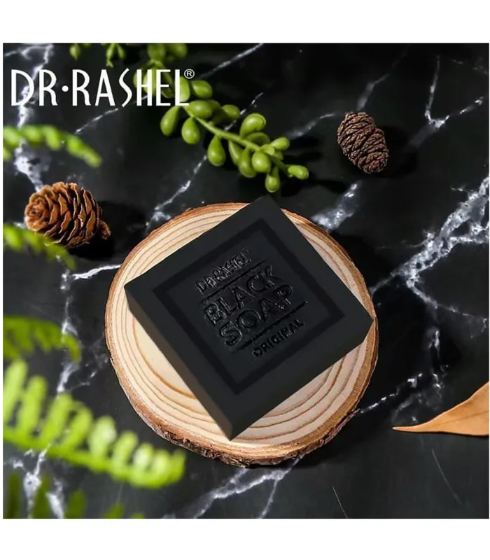 Dr.Rashel Savon Noir Au Collagène Et Au Charbon Nettoyant En Profondeur 100g – Image 3
