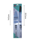 Ensemble de couteaux à gâteau en acier inoxydable Zheng Jie