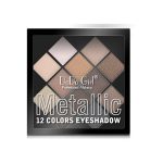 Fard à paupières DoDo Girl 12 couleurs métalliques