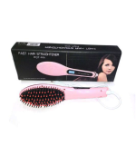 Fast Hair Straightener Brosse Lissante Chauffante HQT906