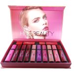 Huda Beauty LipGloss Matte Coffret de 12