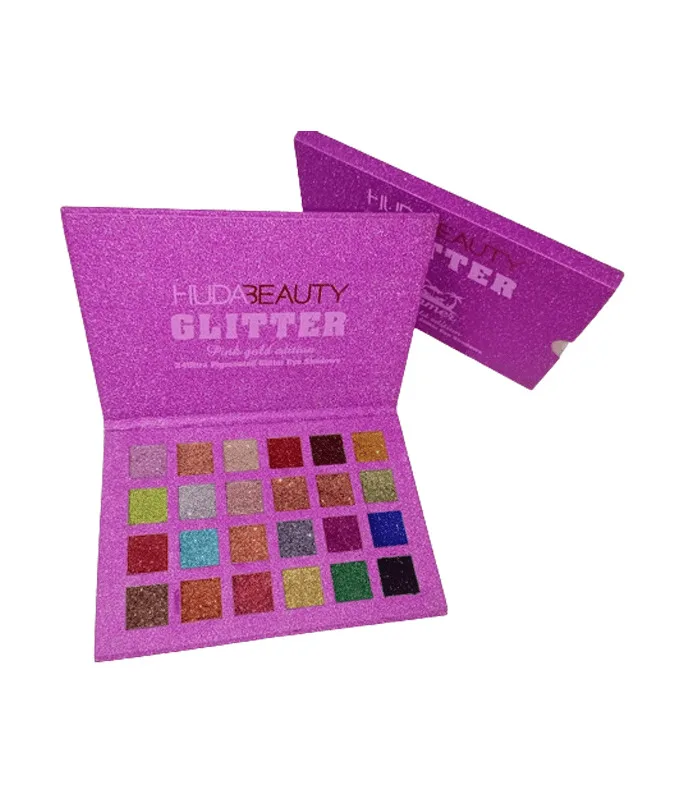 Huda Beauty Ombre à Paupières Pailletée Ultra Pigmentée 24 couleurs – Image 1