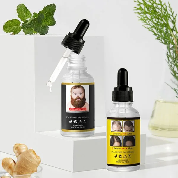 Huda Beauty Sérum Nutriment Pour Barbe Croissance Des Cheveux