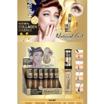 Karité Natural Gel Mascara Essence de collagène transparent Vitamine E