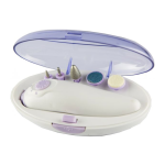 Keeping Nail Health Ensemble de manucure et pédicure électronique bi-rotation