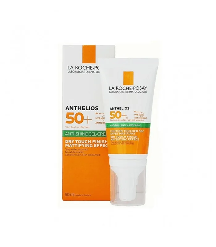 La Roche Posay Anthelios Gel Crème Toucher Sec Anti Brillance Spf50+ 50ml – Image 1