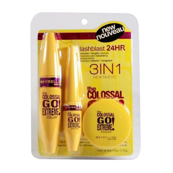 Maybelline The Colossal Go Extreme 3in1 Set
