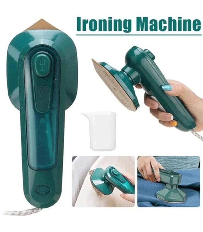Mini fer à vapeur électrique portable avec vaporisateur – Image 2