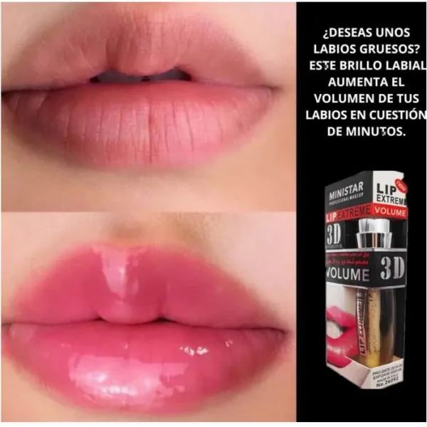 Ministar Lip Extrême 3D Volume Gloss repulpant