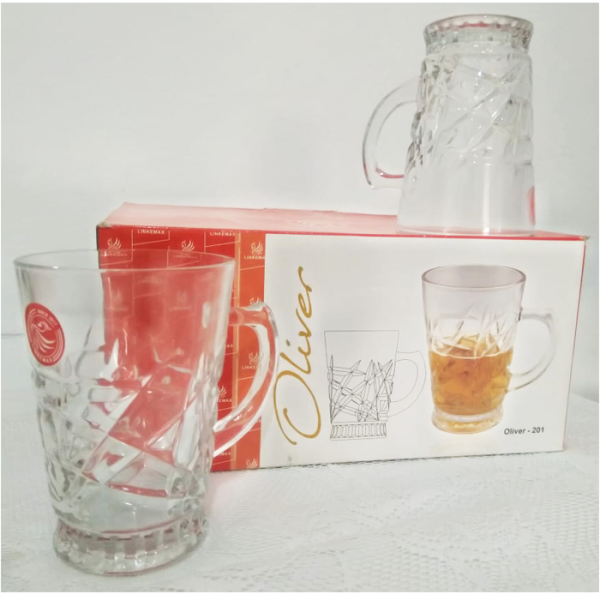 Oliver Verre à Thé lot de 6 avec poignée Linkemax