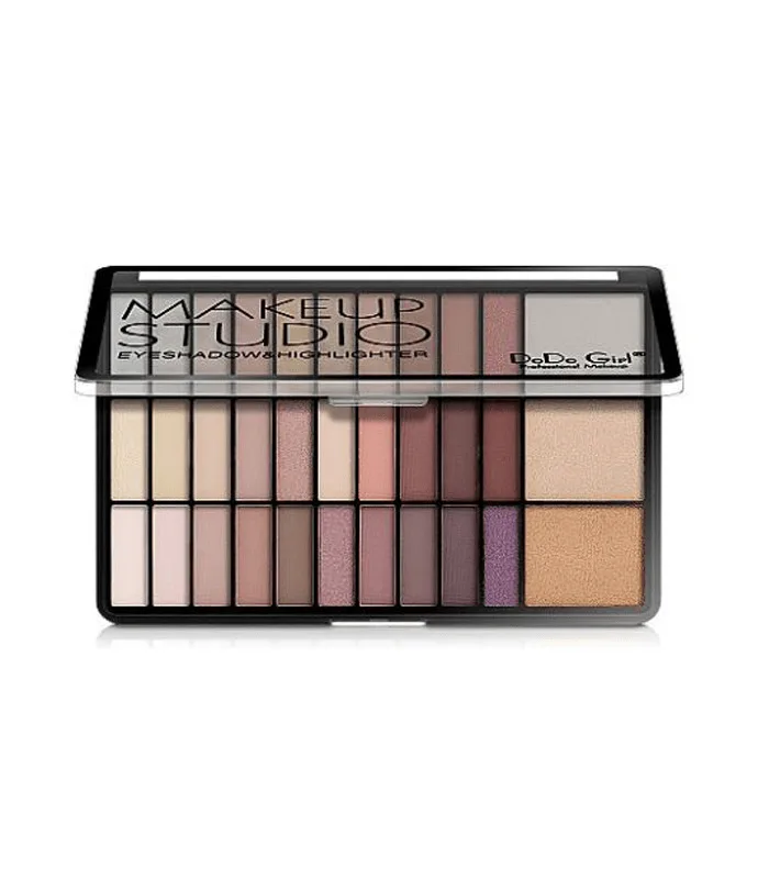 Palette de fards à paupières et surligneurs DoDo Girl MakeUp Studio – Image 3