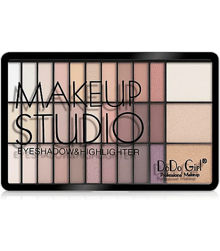 Palette de fards à paupières et surligneurs DoDo Girl MakeUp Studio – Image 1