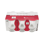 Paşabahçe Pera 6 Tasses à Thé à Pieds