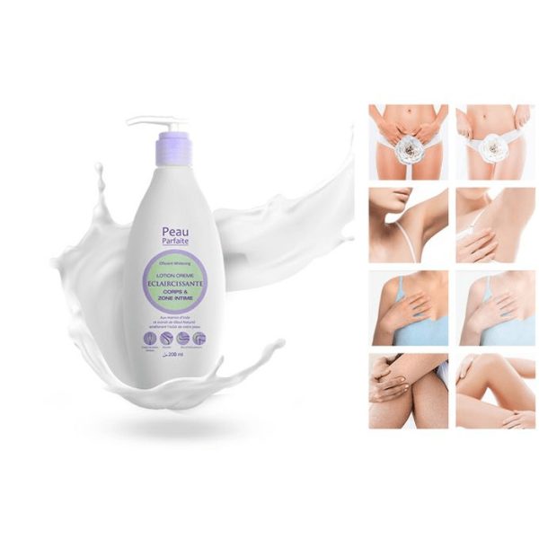 Peau parfaite Lotion éclaircissant corps et zone intime 220ml