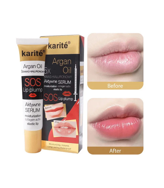 SOS Lip Plump à l'huile de karité et d'argan 17ml – Image 1