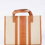 Sac a main carré marron