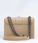 Sac à main cuir beige Love Birds (Pinko) – Image 3