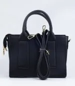 Sac à main cuir noir foncé – Image 3