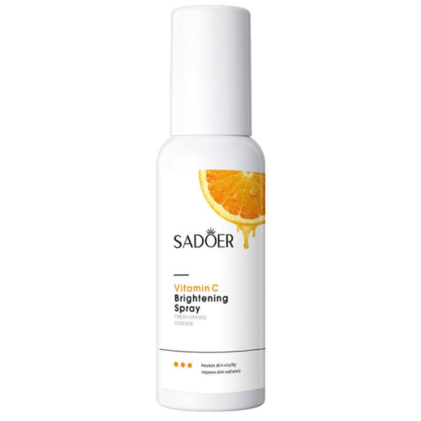 Sadoer Vitamine C Brume Éclaircissante Pour Visage et Spray Fixant 100ml
