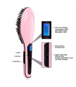 Fast Hair Straightener Brosse Lissante Chauffante HQT906 – Image 2
