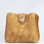 Sac à main marron claire cuir souple