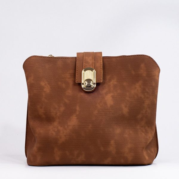 Sac à main marron profonde cuir souple