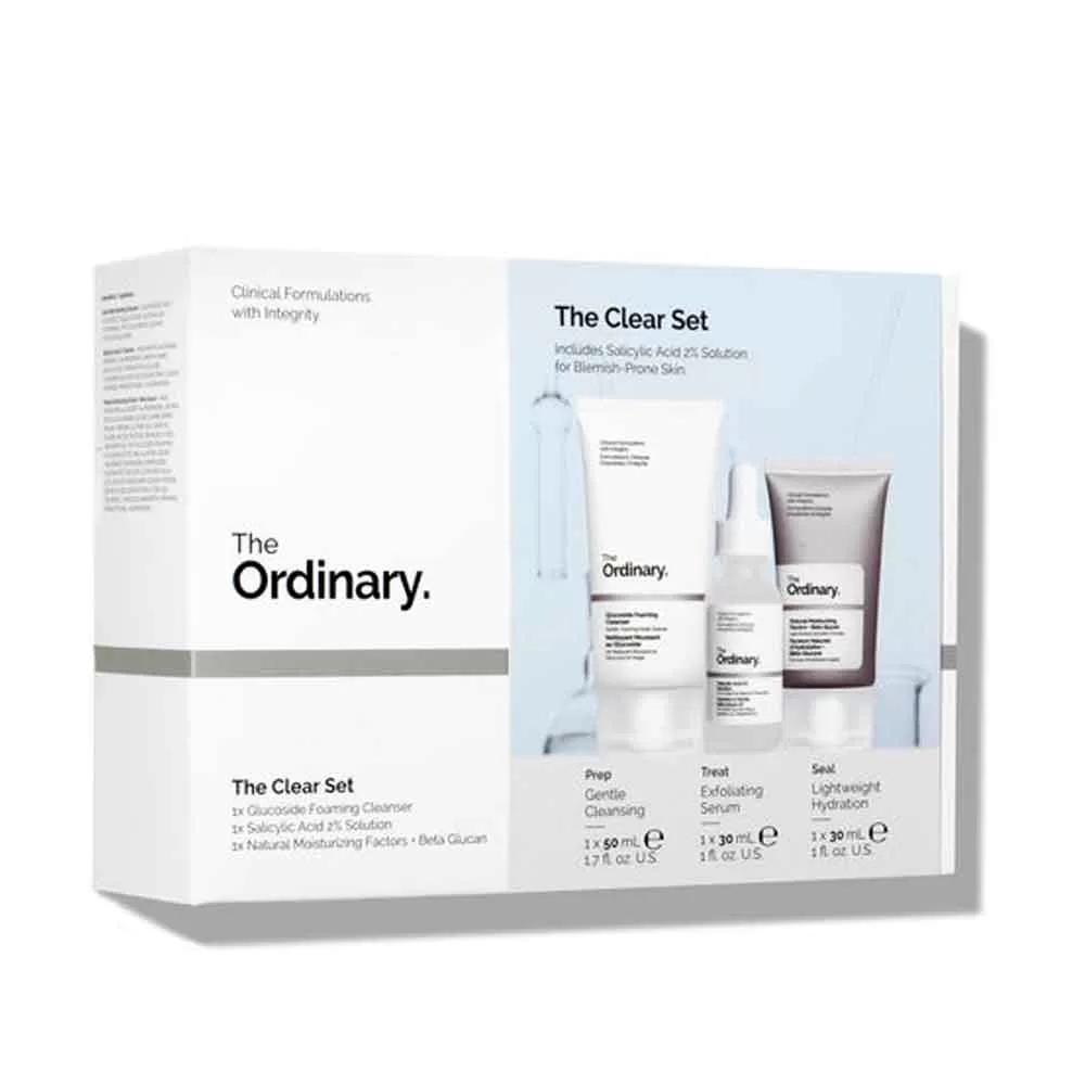 The Clear Set The Ordinary Coffret de soin