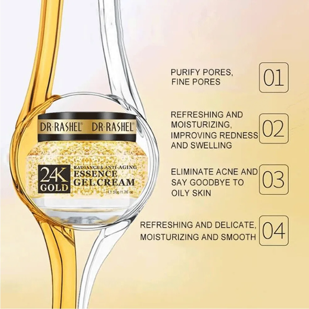 Dr.Rashel 24K Gold Radiance & Anti Aging Essence Gel Cream