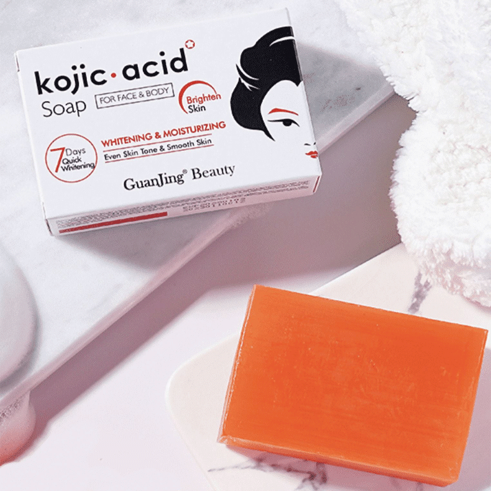 GuanJing-Beauty-Savon-à-l'acide-kojique135g GuanJing Beauty Savon à l'acide kojique 135g